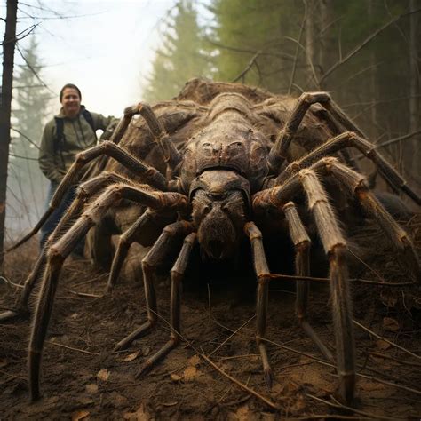 world's largest spider ever recorded.